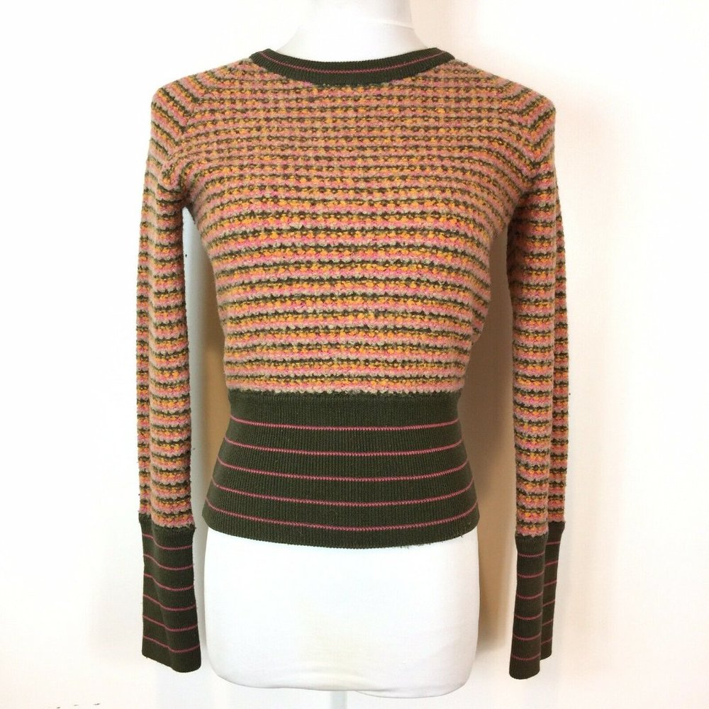 Diesel Wool Blend Fitted Pullover Sweater
